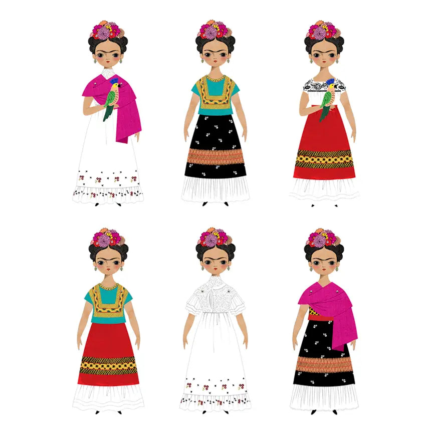 Of Unusual Kind-Frida Paper Doll Kit