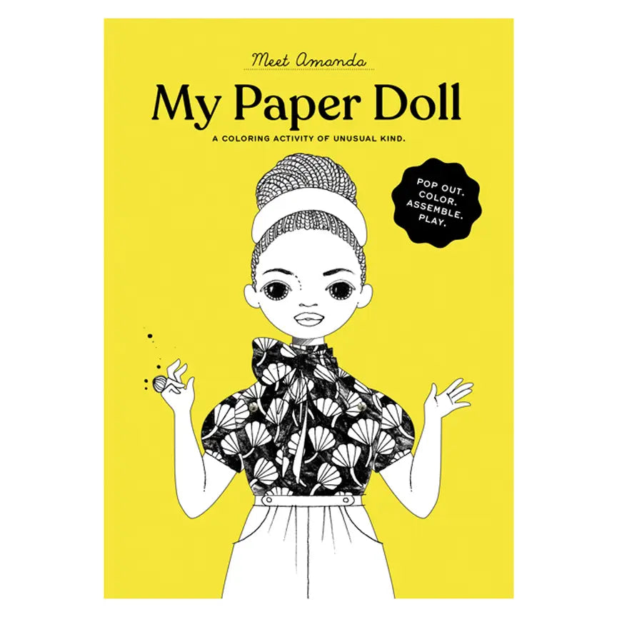 Of Unusual Kind-Amanda Coloring Paper Doll Kit