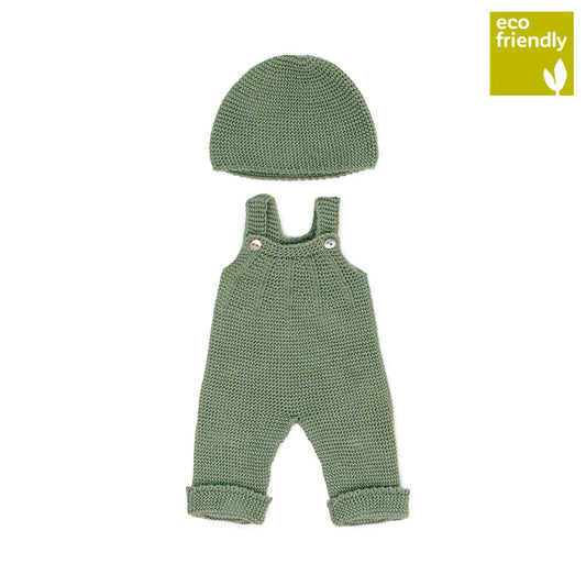 Miniland Knitted Overall & Beanie