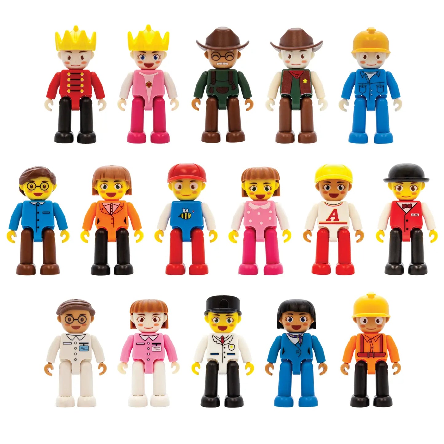PicassoTiles 16pc Character Set
