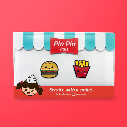 Pin Pin Pals-BurgerFries Pin Set