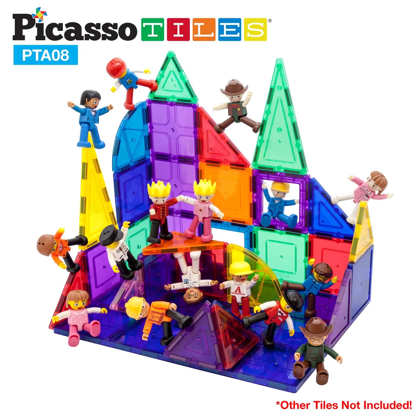 PicassoTiles 16pc Character Set