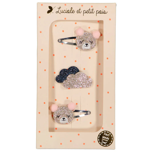 Luciole et Petit Pois Gift Box Bears & Clouds