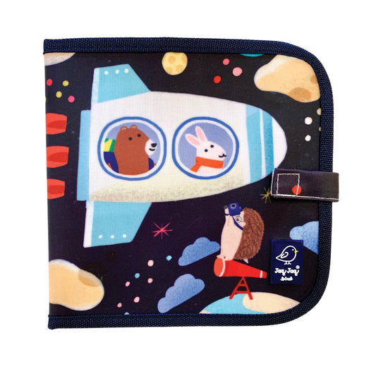 Jaq Jaq & Friends Doodle It & Go Erasable Book Spaceships