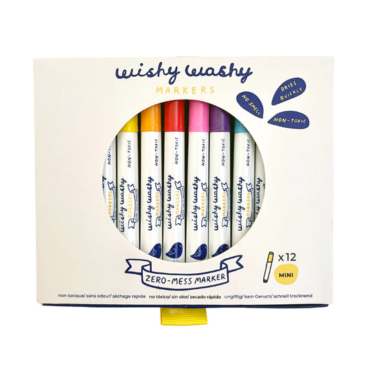 Jaq Jaq Bird Wishy Washy Markers Mini