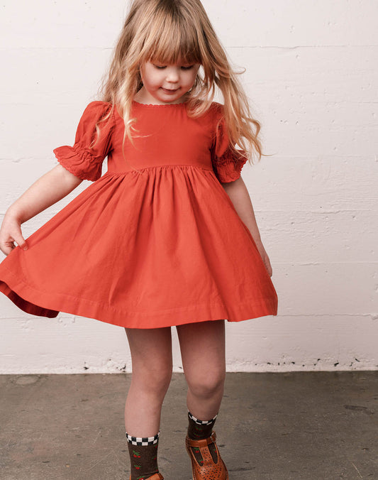 Noble Franny Dress in Paprika