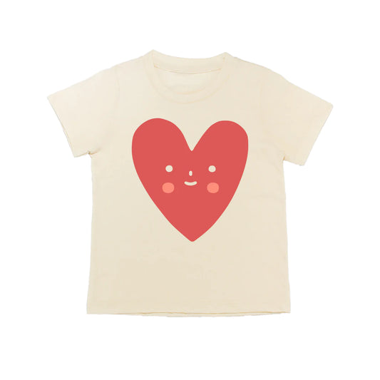 LAST ONE! Mochi Kids x Suzy Ultman Heart Tee