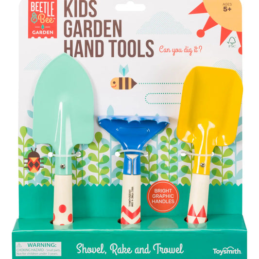 Beetle & Bee Kids Garden Hand Tools Set